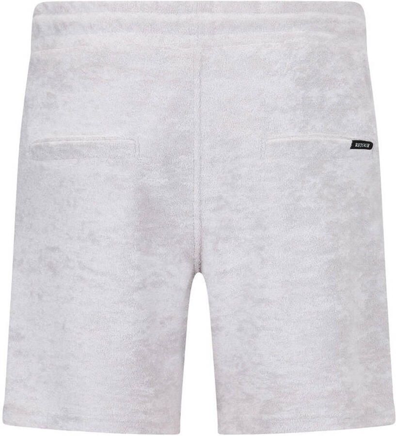 Retour Jeans regular waist casual short lichtgrijs - Foto 5