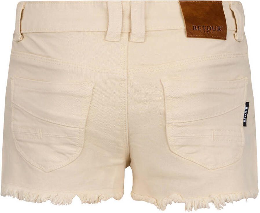 Retour Jeans regular waist denim short beige - Foto 2