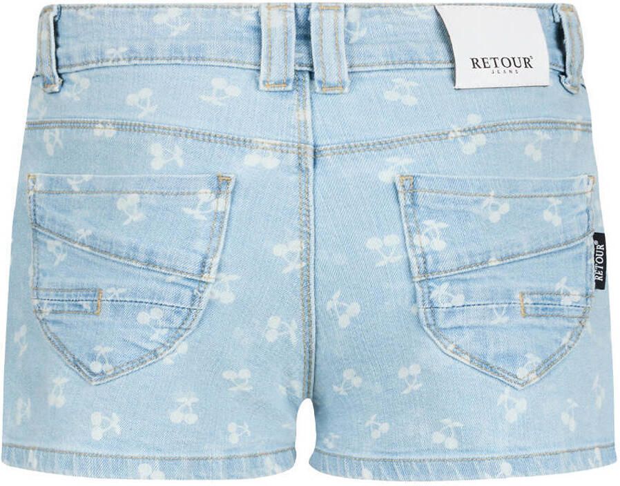 Retour Jeans regular waist short light blue denim - Foto 2