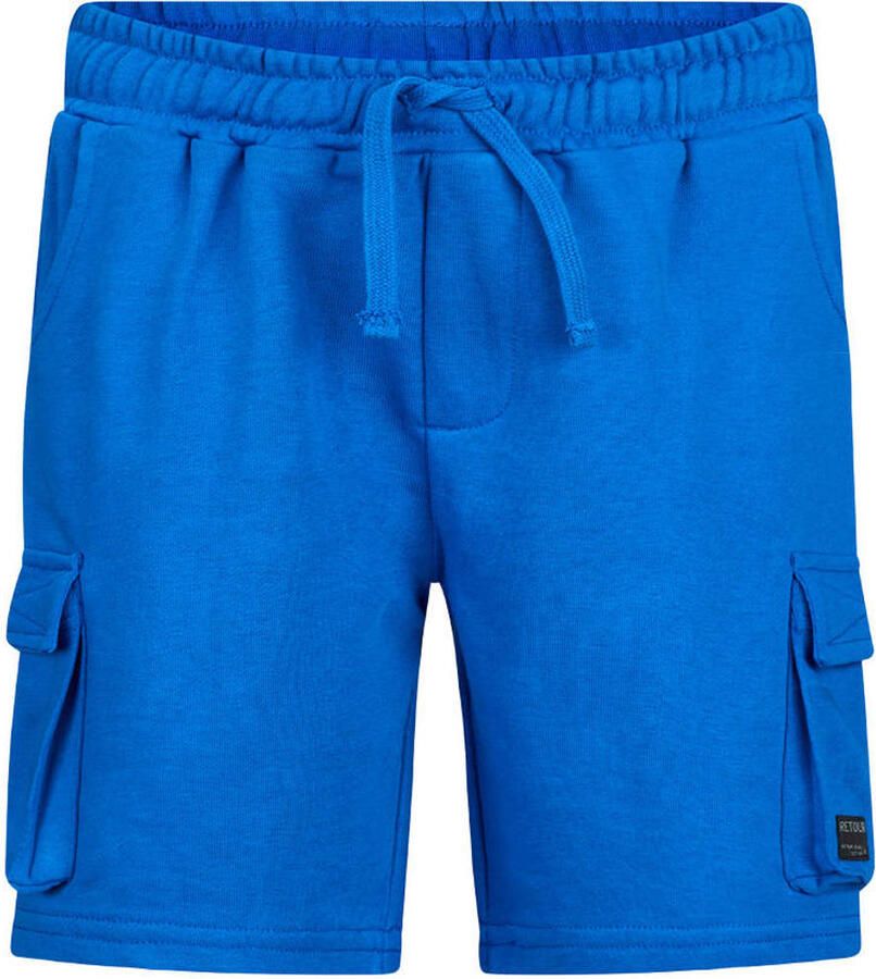 Retour Jeans regular waist sweatshort blauw