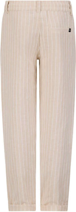 Retour Jeans relaxed casual broek met linnen ecru wit - Foto 5