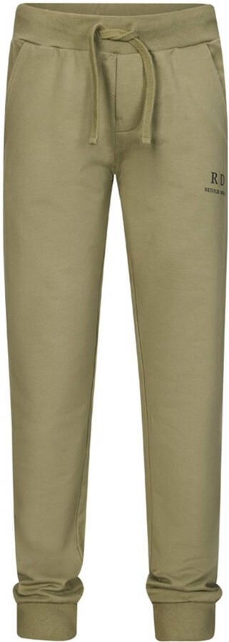 Retour Jeans relaxed joggingbroek groen