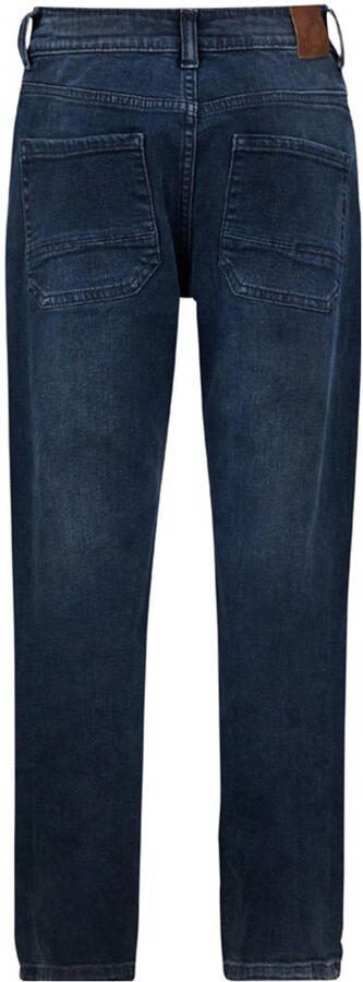 Retour Jeans relaxed loose fit jeans dark blue denim Blauw Jongens Stretchdenim