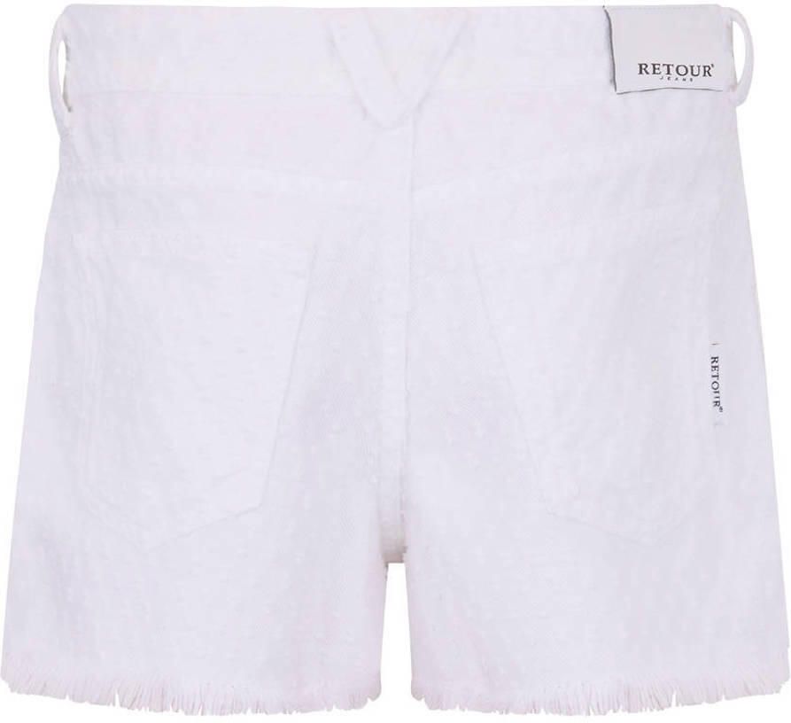 Retour Jeans relaxed regular waist casual short wit - Foto 2
