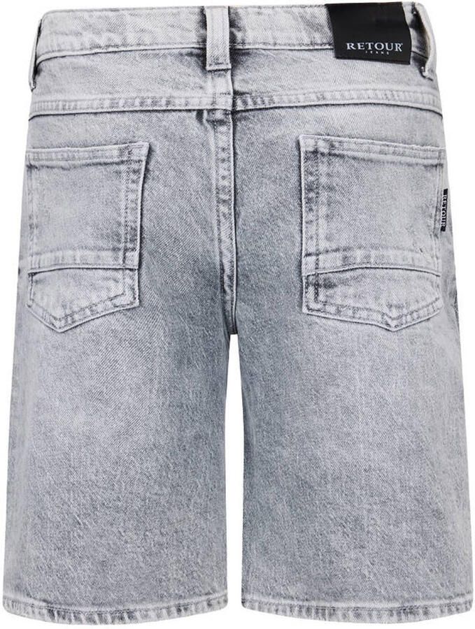 Retour Jeans relaxed regular waist short grey denim - Foto 2