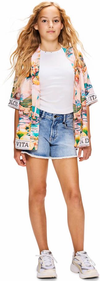 Retour Jeans relaxed regular waist short medium blue denim - Foto 3