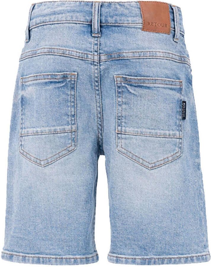 Retour Jeans relaxed regular waist short medium blue denim - Foto 5