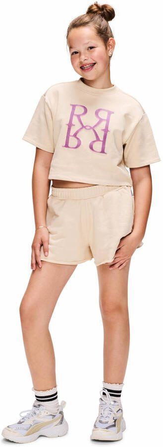 Retour Jeans relaxed regular waist sweatshort beige