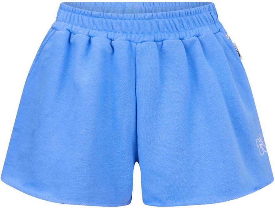 Retour Jeans relaxed regular waist sweatshort lichtblauw Korte broek Effen