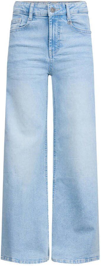 Retour Jeans Skoura wide leg jeans light blue denim