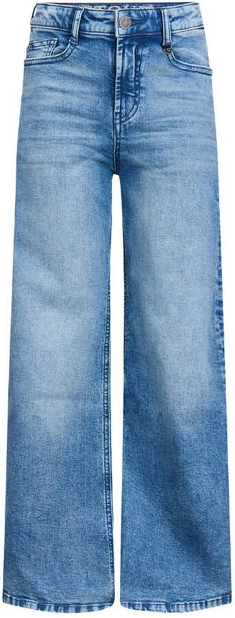 Retour Jeans Skoura wide leg jeans medium blue denim