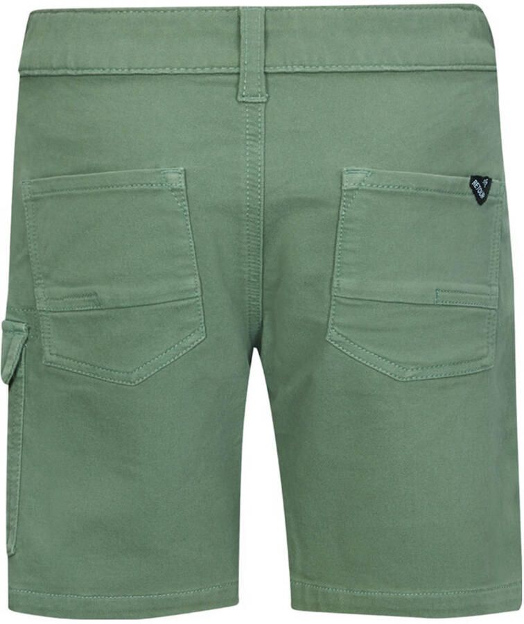 Retour Jeans straight cargo short groen - Foto 2