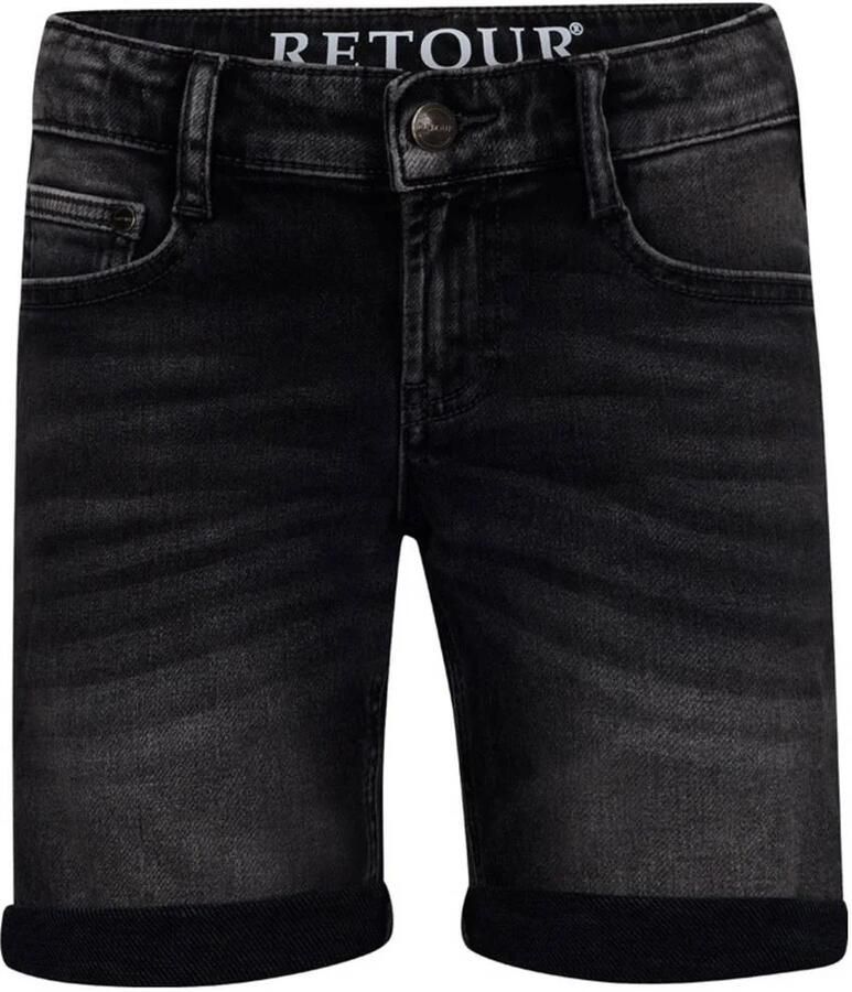Retour Jeans straight denim short grey denim - Foto 3