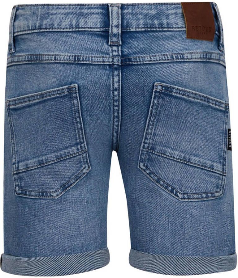 Retour Jeans straight denim short light blue denim - Foto 2