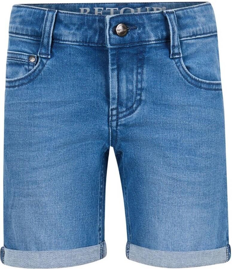 Retour Jeans straight denim short light blue denim - Foto 3
