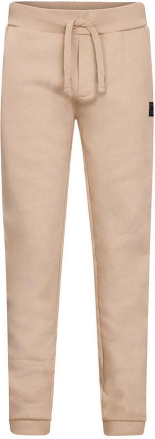 Retour Jeans straight joggingbroek beige