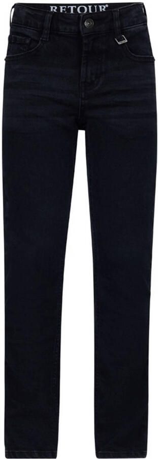 Retour Jeans straight leg jeans black denim