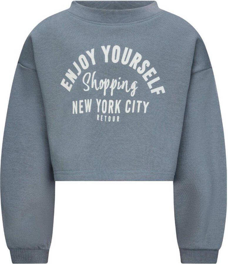 Retour Jeans sweater grijs