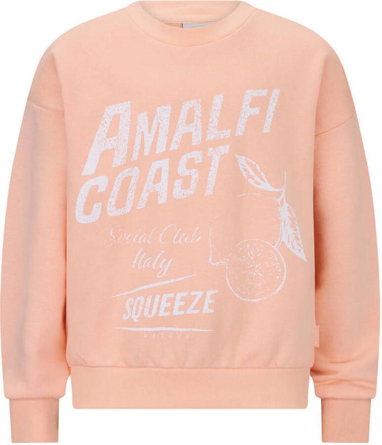 Retour Jeans sweater zalmroze
