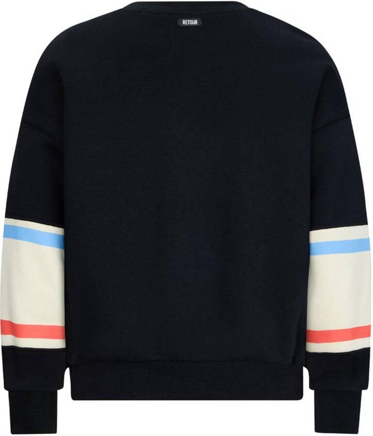 Retour Jeans sweater zwart