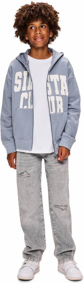 Retour Jeans sweatvest grijsblauw