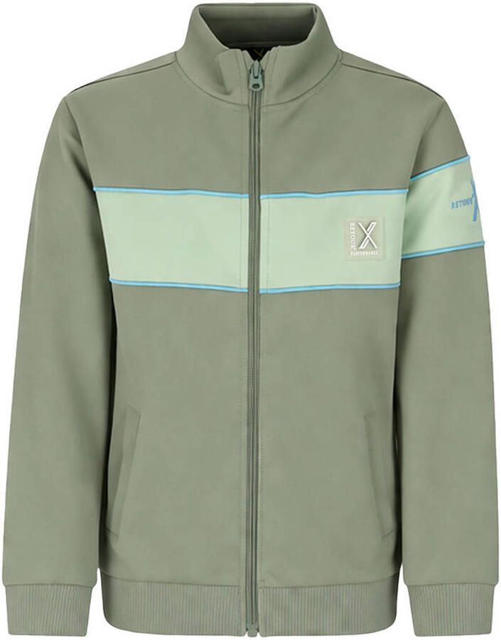 Retour Jeans sweatvest groen