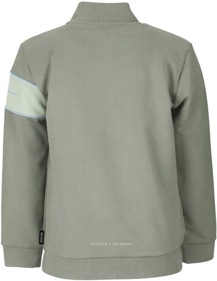 Retour Jeans sweatvest groen - Foto 2