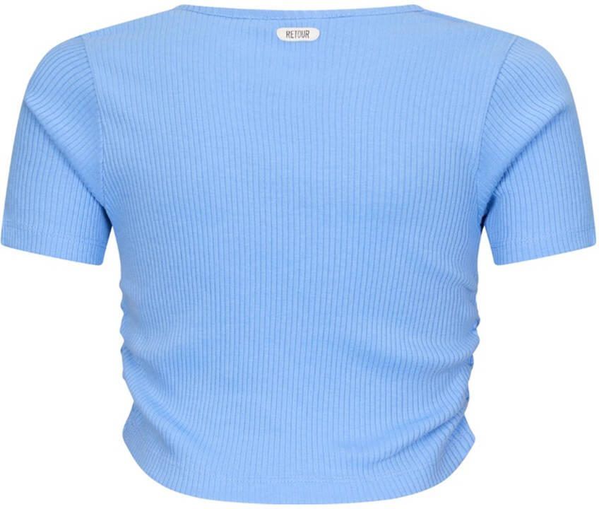 Retour Jeans T-shirt blauw