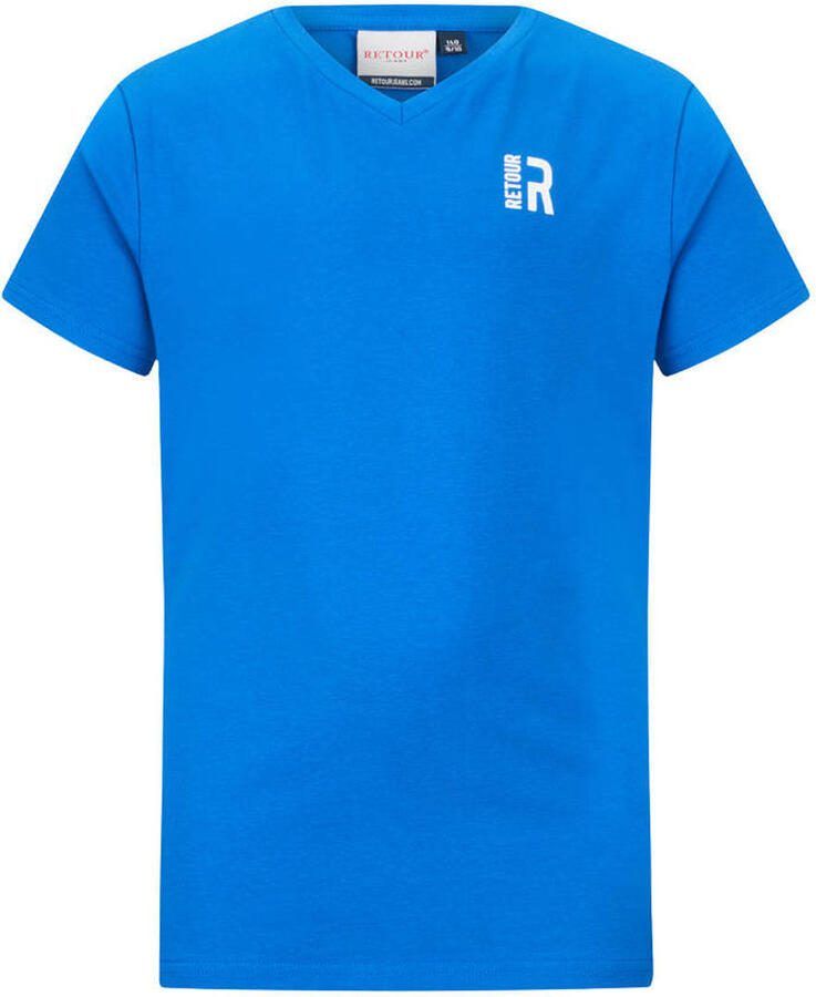 Retour Jeans T-shirt blauw
