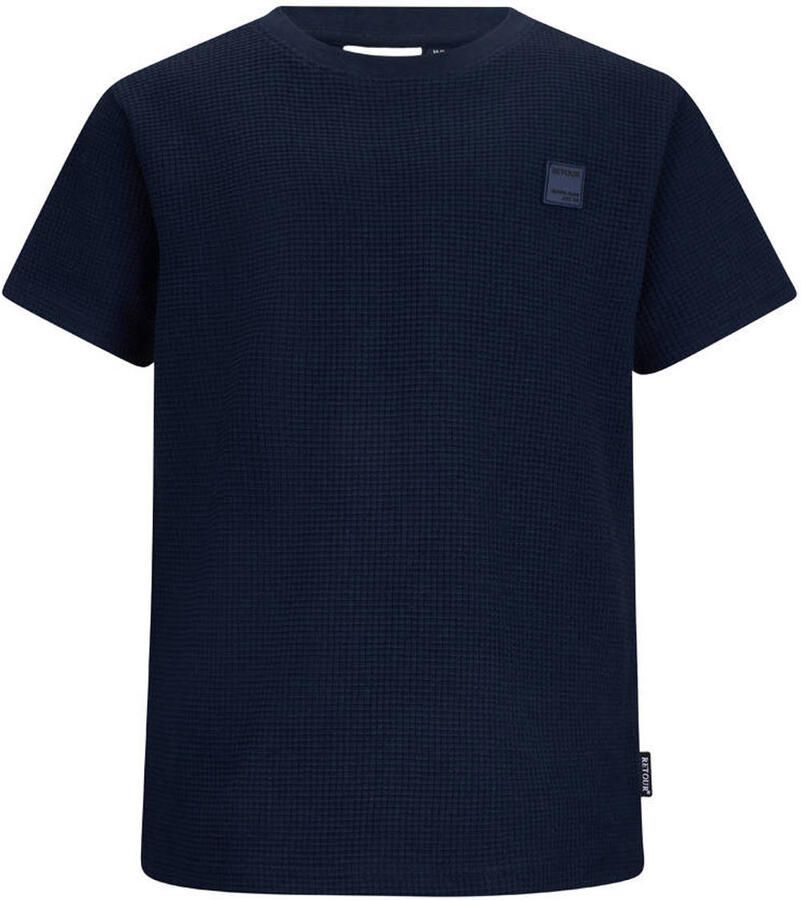 Retour Jeans T-shirt donkerblauw