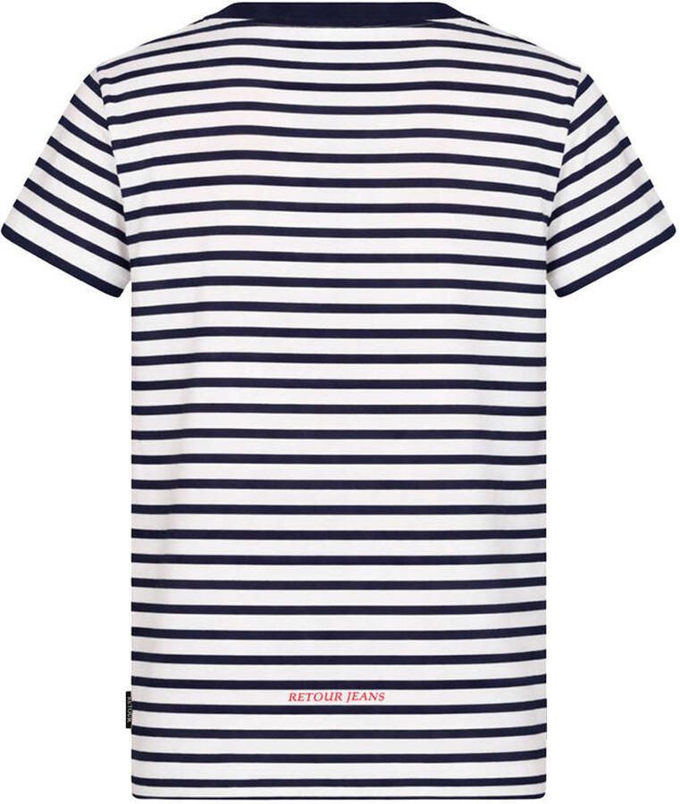 Retour Jeans T-shirt donkerblauw - Foto 2