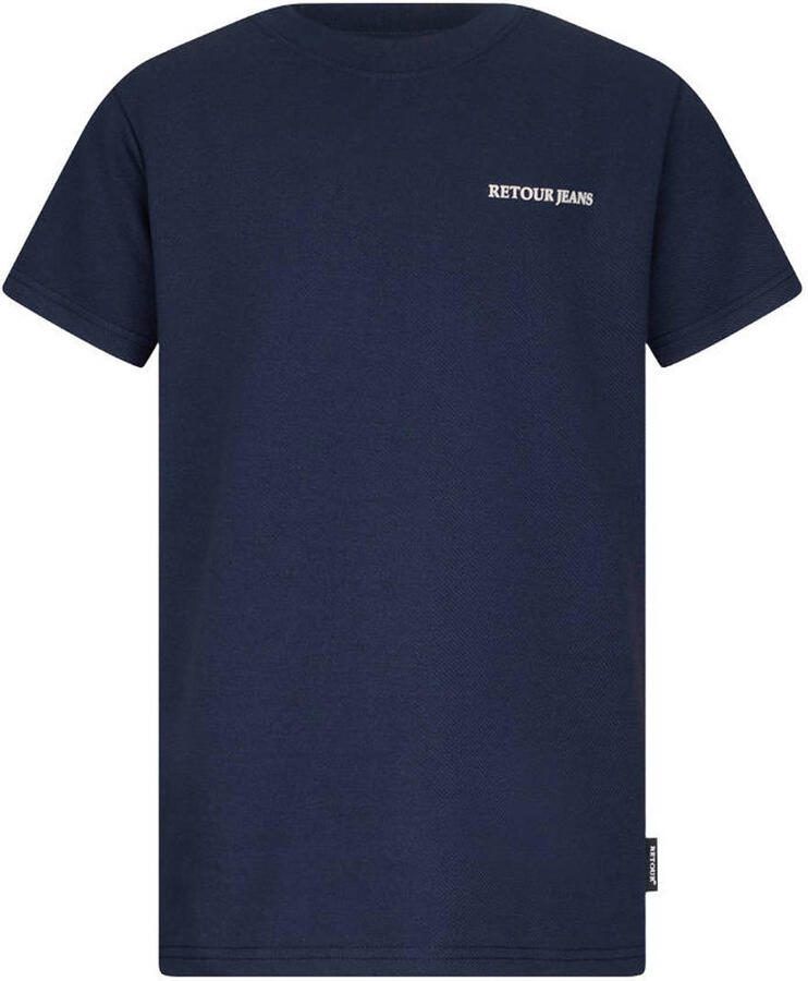 Retour Jeans T-shirt donkerblauw