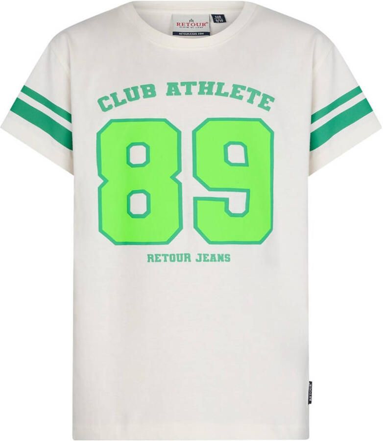 RETOUR Jongens Polo's & T-shirts Chester Wit - Foto 4