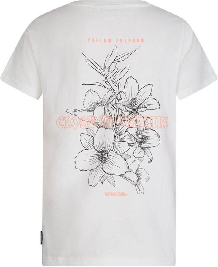 RETOUR Jongens Polo's & T-shirts Nathan Wit - Foto 4