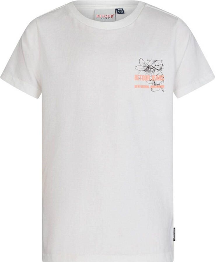 RETOUR Jongens Polo's & T-shirts Nathan Wit - Foto 5