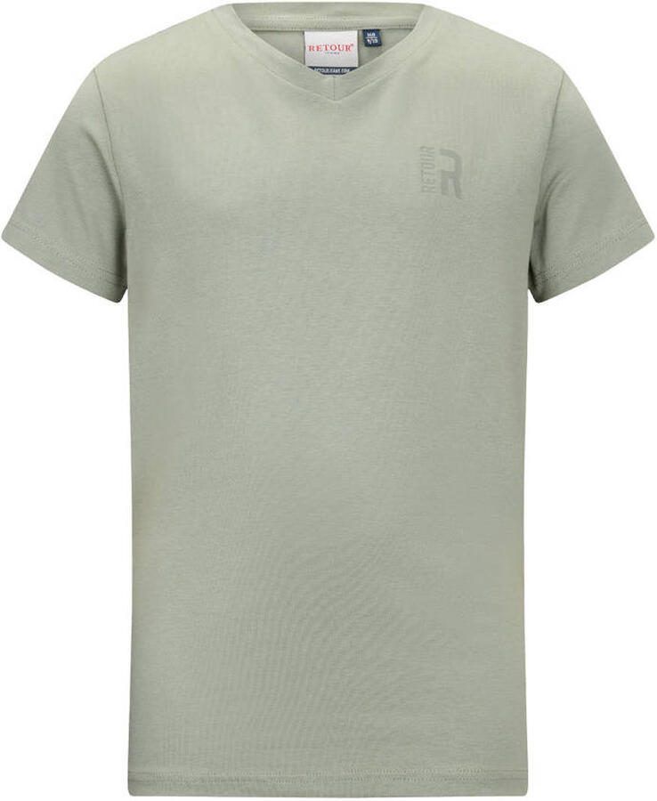 Retour Jeans T-shirt groen