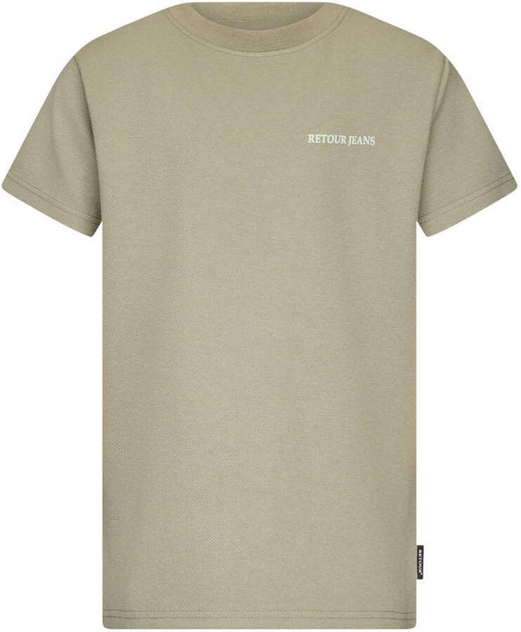 Retour Jeans T-shirt groen