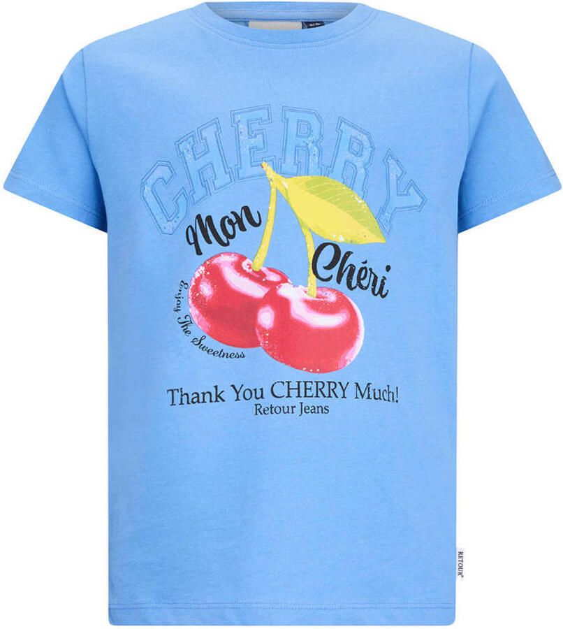 Retour Jeans T-shirt lichtblauw
