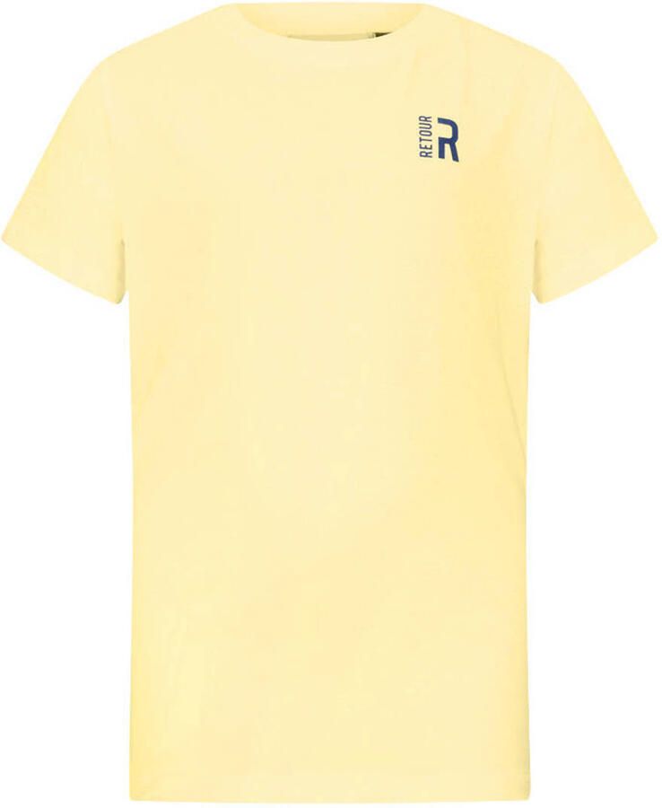 Retour Jeans T-shirt lichtgeel