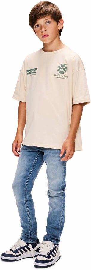 RETOUR Jongens Polo's & T-shirts Nathan Ecru - Foto 4