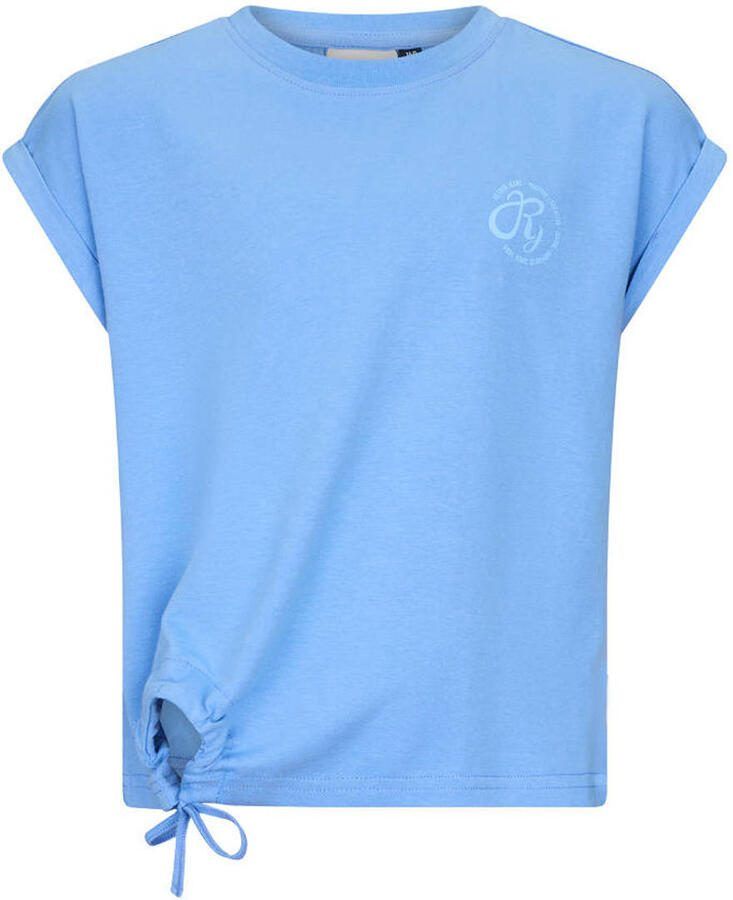Retour Jeans T-shirt met backprint lichtblauw