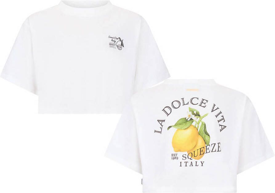 Retour Jeans T-shirt met backprint wit - Foto 2
