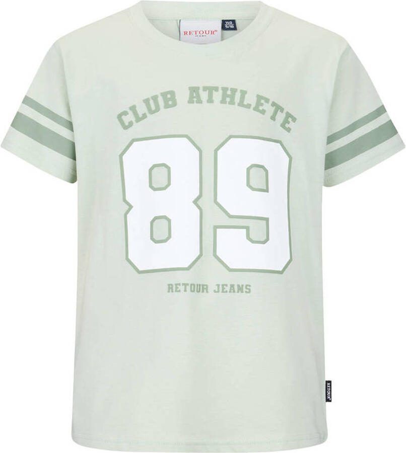 Retour Jeans T-shirt mintgroen