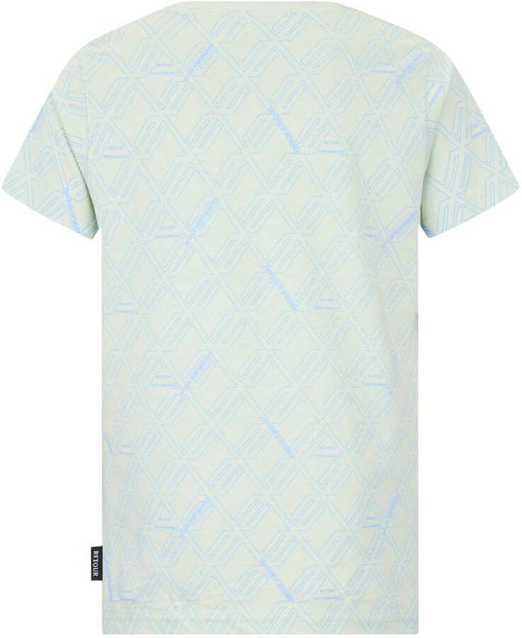 Retour Jeans T-shirt mintgroen - Foto 2