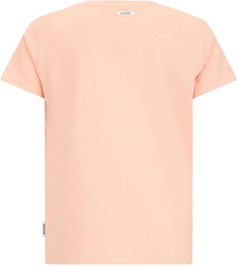 Retour Jeans T-shirt oranje - Foto 2