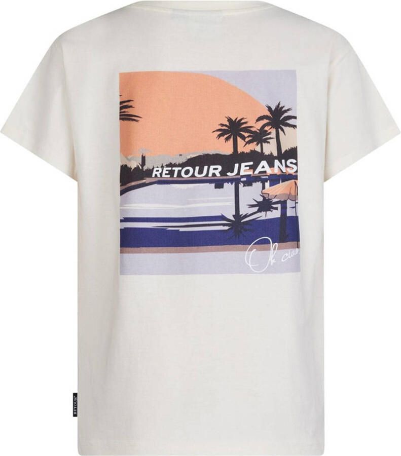 Retour Jeans T-shirt wit - Foto 2