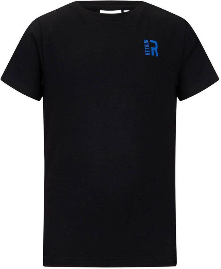 Retour Jeans T-shirt zwart