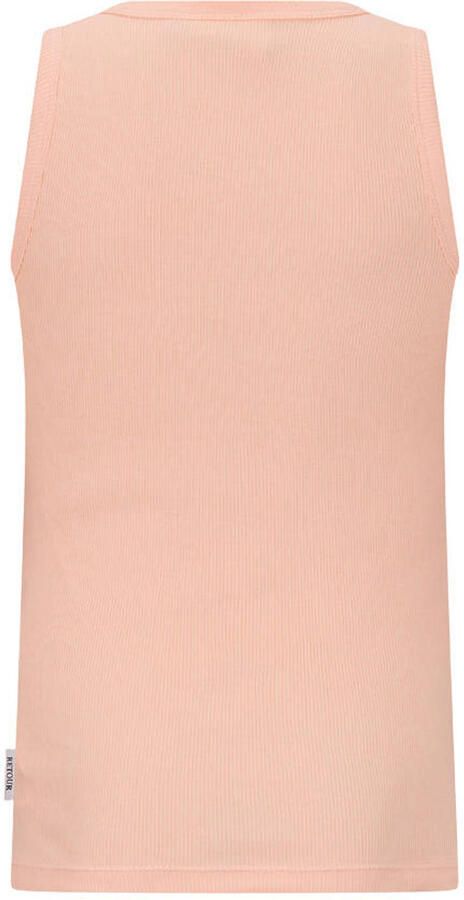 Retour Jeans tanktop lichtoranje