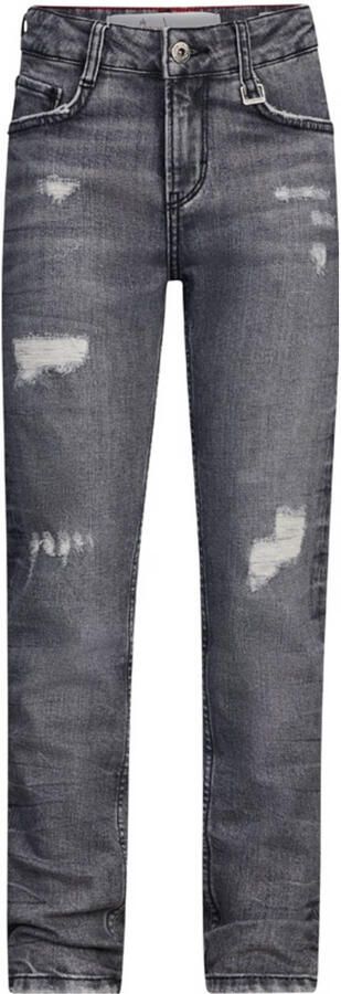 Retour Jeans tapered fit jeans Wulf medium grey denim