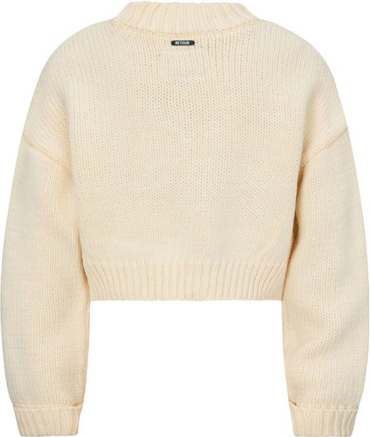 RETOUR Meisjes Truien & Vesten Anna Ecru - Foto 5